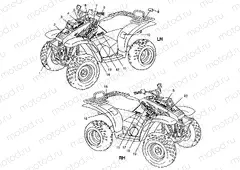 DECALS Trail Boss W98AA25C (4945314531A008) | DECALS Trail Boss W98AA25C (4945314531A008)