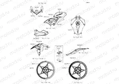Decals - White FNFBN