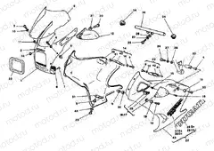 DM 003552> FAIRING » PLASTICS