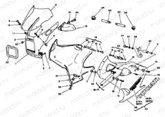 DM 009457> FAIRING » PLASTICS
