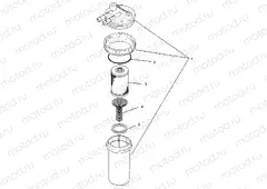 DRAIN ASSEMBLY SLX 780 B954287 (4933953395C008) | DRAIN ASSEMBLY SLX 780 B954287 (4933953395C008)