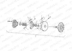 DRIVE CLUTCH - A00AA32AB (4960076007C003) | DRIVE CLUTCH - A00AA32AB (4960076007C003)