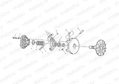 DRIVE CLUTCH - A00CD50AA (4954885488C001) | DRIVE CLUTCH - A00CD50AA (4954885488C001)