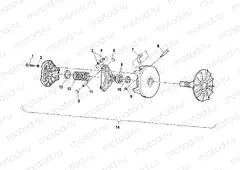 DRIVE CLUTCH - A00CH33AC (4959905990C004) | DRIVE CLUTCH - A00CH33AC (4959905990C004)