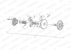 DRIVE CLUTCH - A01CG38CA (4963916391C003) | DRIVE CLUTCH - A01CG38CA (4963916391C003)