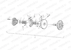 DRIVE CLUTCH - A02CB32AA/AB/FC (4970107010B11) | DRIVE CLUTCH - A02CB32AA/AB/FC (4970107010B11)