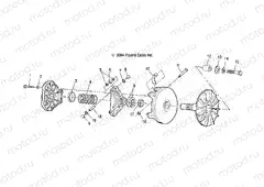 DRIVE CLUTCH - A04BA25CA/CB (4994739473B13) | DRIVE CLUTCH - A04BA25CA/CB (4994739473B13)
