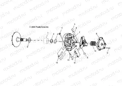 DRIVE CLUTCH - A05MH76AC/AT/AU/AW (4977217721C10) | DRIVE CLUTCH - A05MH76AC/AT/AU/AW (4977217721C10)
