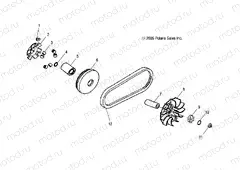 DRIVE CLUTCH - A05PB20EA/EB/EC/ED (4999202449920244A10) | DRIVE CLUTCH - A05PB20EA/EB/EC/ED (4999202449920244A10)
