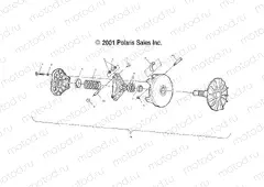DRIVE CLUTCH - A10RB42AA (4970937093C04) | DRIVE CLUTCH - A10RB42AA (4970937093C04)