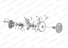 DRIVE CLUTCH - A99AE50DA (4949204920c008) | DRIVE CLUTCH - A99AE50DA (4949204920c008)