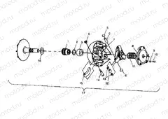 DRIVE CLUTCH - A99CD50AA (4949254925C001) | DRIVE CLUTCH - A99CD50AA (4949254925C001)