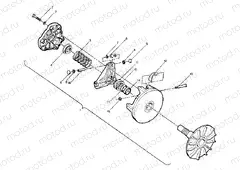 Drive Clutch Assembly (4913491349023A) | Drive Clutch Assembly (4913491349023A)