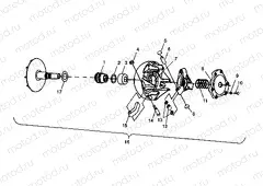 DRIVE CLUTCH - N98AC42D (4945214521C004) | DRIVE CLUTCH - N98AC42D (4945214521C004)