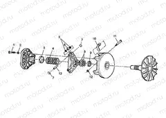 DRIVE CLUTCH - W98AC42A (4945214521C003) | DRIVE CLUTCH - W98AC42A (4945214521C003)