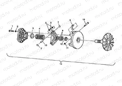DRIVE CLUTCH XPRESS 300 W98CA28C (4945364536B013) | DRIVE CLUTCH XPRESS 300 W98CA28C (4945364536B013)