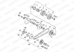 DRIVE PULLEY - A02FA09CA/CB/CC (4970857085A12) | DRIVE PULLEY - A02FA09CA/CB/CC (4970857085A12)