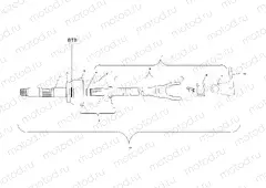 DRIVE SHAFT - A02CD32AA/AB/AC (4970147014B07) | DRIVE SHAFT - A02CD32AA/AB/AC (4970147014B07)
