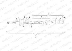 DRIVE SHAFT - A02CK42AA/AB (4970327032B01) | DRIVE SHAFT - A02CK42AA/AB (4970327032B01)