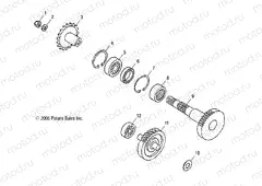 DRIVE SHAFT - A02FA09CA/CB/CC (4999202359920235A13) | DRIVE SHAFT - A02FA09CA/CB/CC (4999202359920235A13)