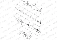 DRIVE SYSTEM HURRICANE B964466 and Intl. HURRICANE I964466 (4935733573B002) | DRIVE SYSTEM HURRICANE B964466 and Intl. HURRICANE I964466 (4935733573B002)