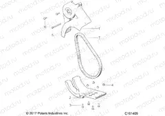 DRIVE TRAIN | DRIVE TRAIN, CHAIN GUARD - A23HZB15A1/A4/B1/B4  (C101409)