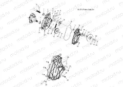 DRIVE TRAIN | DRIVE TRAIN, CHAINCASE - S20CBA6GSL (49SNOWCHAINCASE13INDY)