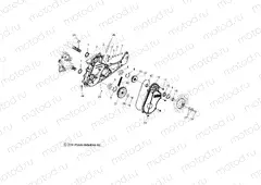 DRIVE TRAIN | DRIVE TRAIN, CHAINCASE - S20DDL8RS/8REM ALL OPTIONS (49SNOWCHAINCASE15PROS)