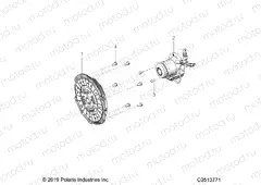 DRIVE TRAIN | DRIVE TRAIN, CLUTCH ASM. AUTO - T22AASHDAA/BA/THDAA/AB/BA/BB/LHDAR/BR/CR (C0513771)