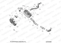 DRIVE TRAIN | DRIVE TRAIN, CLUTCH COVER AND DUCTING - G20G4D99AS/BS (C0704068)