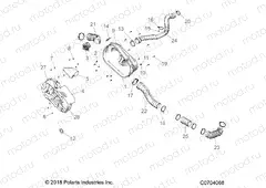 DRIVE TRAIN | DRIVE TRAIN, CLUTCH COVER AND DUCTING - G20G4E99NG (C0704068)