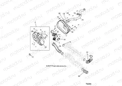 DRIVE TRAIN | DRIVE TRAIN, CLUTCH COVER AND DUCTING - G20G4P99AX/LX (702006)