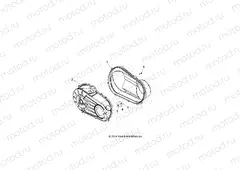 DRIVE TRAIN | DRIVE TRAIN, CLUTCH COVER AND DUCTING - L15U2NAGFA/MA (49LEVCLUTCHCVR15M)