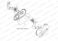 DRIVE TRAIN | DRIVE TRAIN, CLUTCH COVER and DUCTING - R11VH76/VY76 ALL OPTIONS (49RGRCLUTCHCVR11RZRS)