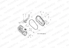 DRIVE TRAIN | DRIVE TRAIN, CLUTCH COVER and DUCTING - R15RNA57AA/AC/AR/E57AS (49RGRCLUTCHCVR14570)