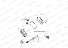 DRIVE TRAIN | DRIVE TRAIN, CLUTCH COVER and DUCTING - R15RTE87FA (49RGRCLUTCHCVR15900XP)