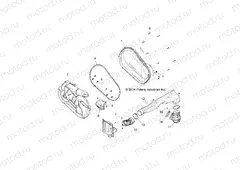 DRIVE TRAIN | DRIVE TRAIN, CLUTCH COVER and DUCTING - R15RUA57AA/E57AC (49RGRCLUTCHCVR15570F)