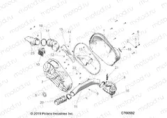 DRIVE TRAIN | DRIVE TRAIN, CLUTCH COVER and DUCTING - R20TAA99A1/A7/B1/B7/E99A1/A7/A9/AM/AS/AZ/B1/B7/B9/BM/BS/BZ (C700592)