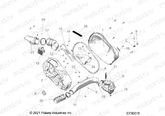 DRIVE TRAIN | DRIVE TRAIN, CLUTCH COVER and DUCTING - R22TAE99FA/SFA/SCA/SCK (C730015)