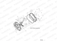 DRIVE TRAIN | DRIVE TRAIN, CLUTCH COVER and DUCTING - R23MAE57DX (702108)