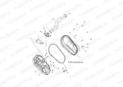 DRIVE TRAIN | DRIVE TRAIN, CLUTCH COVER and DUCTING - Z15VHA57FJ (49RGRCLUTCHCVR15570EU)