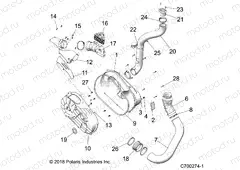 DRIVE TRAIN | DRIVE TRAIN, CLUTCH COVER AND DUCTING - Z20N4E99AC/AL/AN/BC/BL/BN/K99AF/AK/BF/BK (C700274-1)