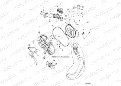 DRIVE TRAIN | DRIVE TRAIN, CLUTCH COVER AND DUCTING - Z20NAE99FC/E99NC/S99CC/S99FC (701182)