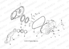 DRIVE TRAIN | DRIVE TRAIN, CLUTCH COVER - R13RH76AG/AH/AN (49RGRCLUTCHCVR13800MID)