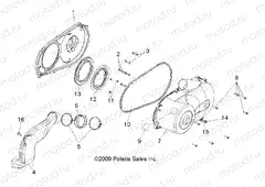 DRIVE TRAIN | DRIVE TRAIN, CLUTCH COVER - R13WH76AG/AR/EAH/EAI (49RGRCLUTCHCVR10800)