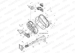 DRIVE TRAIN | DRIVE TRAIN, CLUTCH COVER - R15RUA87/E87/YAA/ZAC ALL OPTIONS (49RGRCLUTCHCVR14CREW)