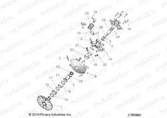 DRIVE TRAIN | DRIVE TRAIN, CLUTCH, DRIVE - D20BBPD4B4/APD4B4 (C700982)