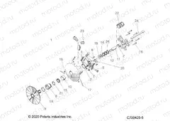 DRIVE TRAIN | DRIVE TRAIN, CLUTCH, DRIVE - D20BEPD4B4 (C700425-5)