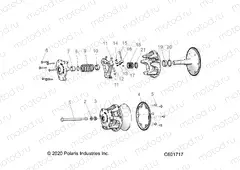 DRIVE TRAIN | DRIVE TRAIN, CLUTCH, PRIMARY - S22TDL8RS/8RE ALL OPTIONS (C601717)