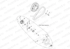 DRIVE TRAIN | DRIVE TRAIN, CLUTCH, SECONDARY, EBS - R15RTE87AB/BB (49RGRCLUTCHDVN15900XP)
